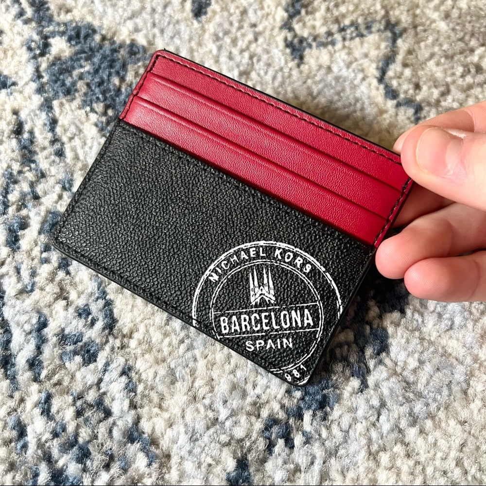 Limited Edition Micheal Kors Barcelona Card Holder